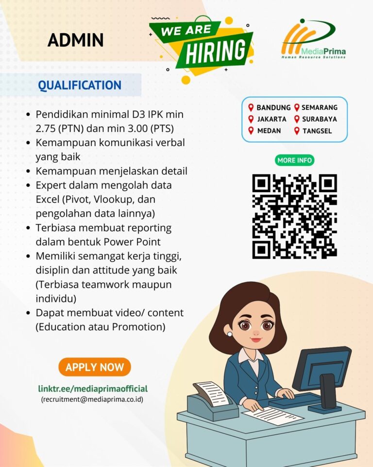 Lowongan Kerja Admin
